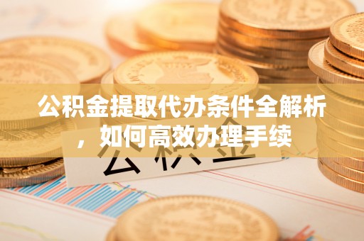花地玛堂区公积金提取代办条件全解析，如何高效办理手续