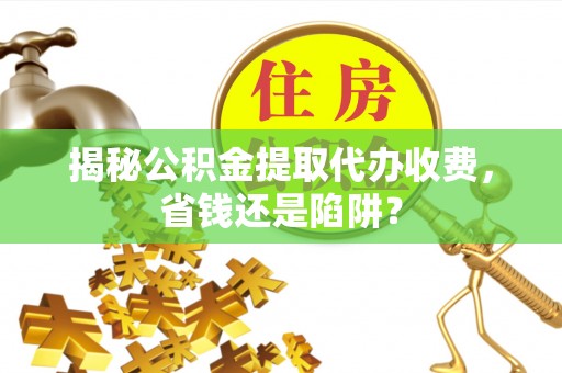 花地玛堂区揭秘公积金提取代办收费，省钱还是陷阱？