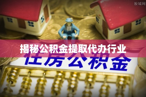 花地玛堂区揭秘公积金提取代办行业