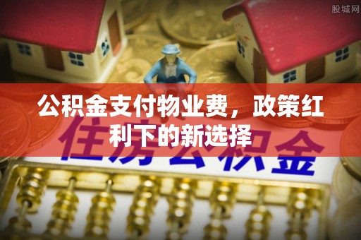花地玛堂区公积金支付物业费，政策红利下的新选择