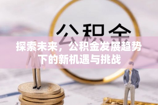 花地玛堂区探索未来，公积金发展趋势下的新机遇与挑战